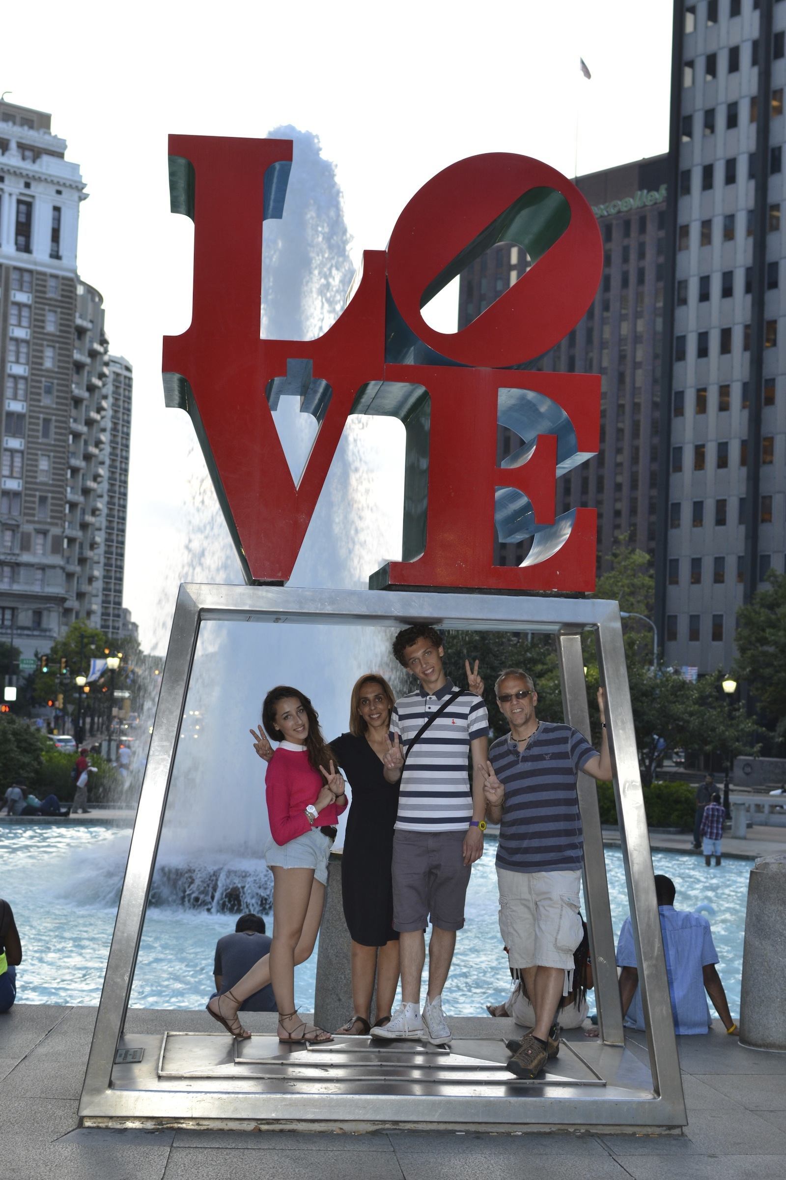 Famous LOVE sign