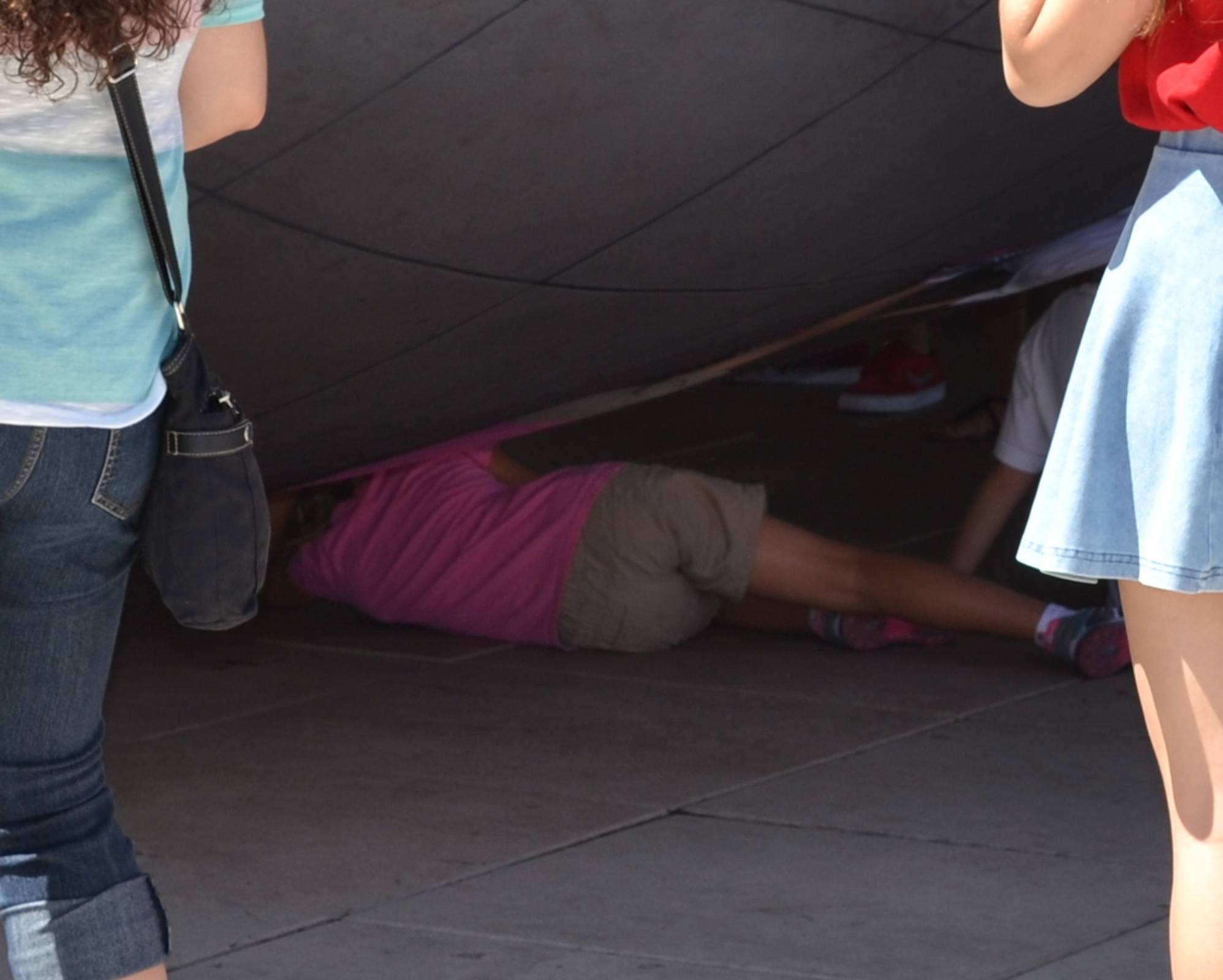 Is she stuck?